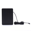 10W Solar Cells Charger 5V Portable Monocrystalline Solar Panels (Black) Newly