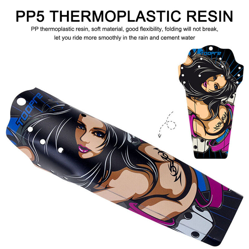 Bicycle Rear Fender Set Replacement Mountain Road Bike Mudguard Bracket Kits