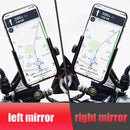 Electric Bicycle Phone Holder Motorcycle 360 Degree Rotatable Support Bracket