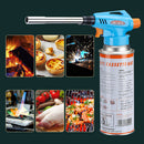 Electronic Ignition BBQ Cooking Flamethrower 1300 Degree Butane Spray Flame Gun