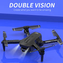 2.4GHz FPV 4K Dual Camera Foldable 4CH RC Drone with 2 Battery (04) Newly