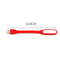 LED USB Lamp Mini Portable Laptop Book Reading Desk Night Lighting (Red) Newly