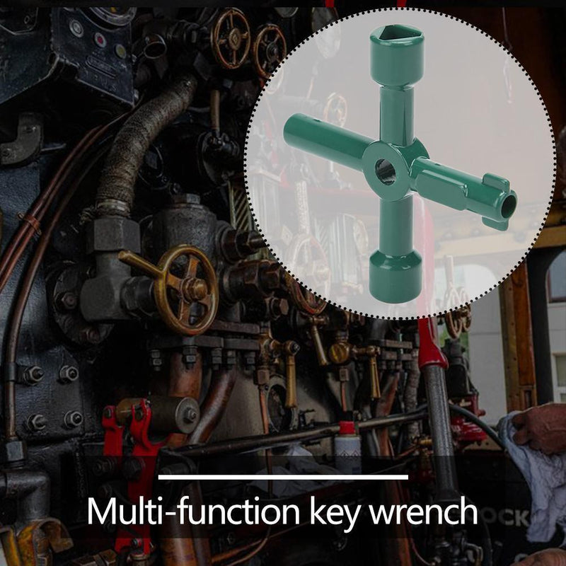 Universal Triangle Square Key Wrench Plumber Keys for Gas Electric Meter Newly