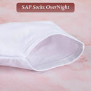 Soft for Skin Care Overnight Moisture Moisturizing Socks White Grey Spa Socks