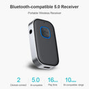 J22 Bluetooth-Compatible Receiver 5.0 3.5mm AUX Jack Audio Adapter for Car PC