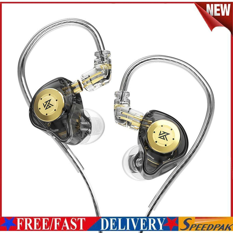 KZ-EDX Pro HIFI Bass Earphone Sport Monitor In Ear Headphone (Black No Mic)