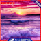 5D DIY Diamond Painting Rough Waves Full Drill Embroidery Picture Mosaic Kits