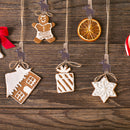 Christmas Wooden Clips Mini Craft Clothespins Party Favors Decor Pack of 50