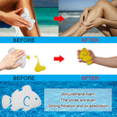 6pcs Floating Oil Absorbing Sponge Swimming Pool Hot Tub Scum Cleaning Spon