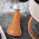 Coffee Tamper Powder Hammer Wooden Handle for Espresso Coffee Maker Grinders