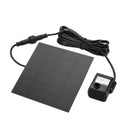 Solar Water Pump Power Panel Kit Garden Plants Irrigation Makes Wells Po