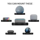 1pc Smart Bluetooth-compatible Speaker Wall Bracket Outlet Holder (Black) Newly