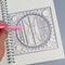 Multi-function Rotatable Drawing Template Art Design Construction Geometry