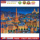 Kids Adults Educational Assembling Jigsaw Toys 1000pcs DIY Light City Puzzl