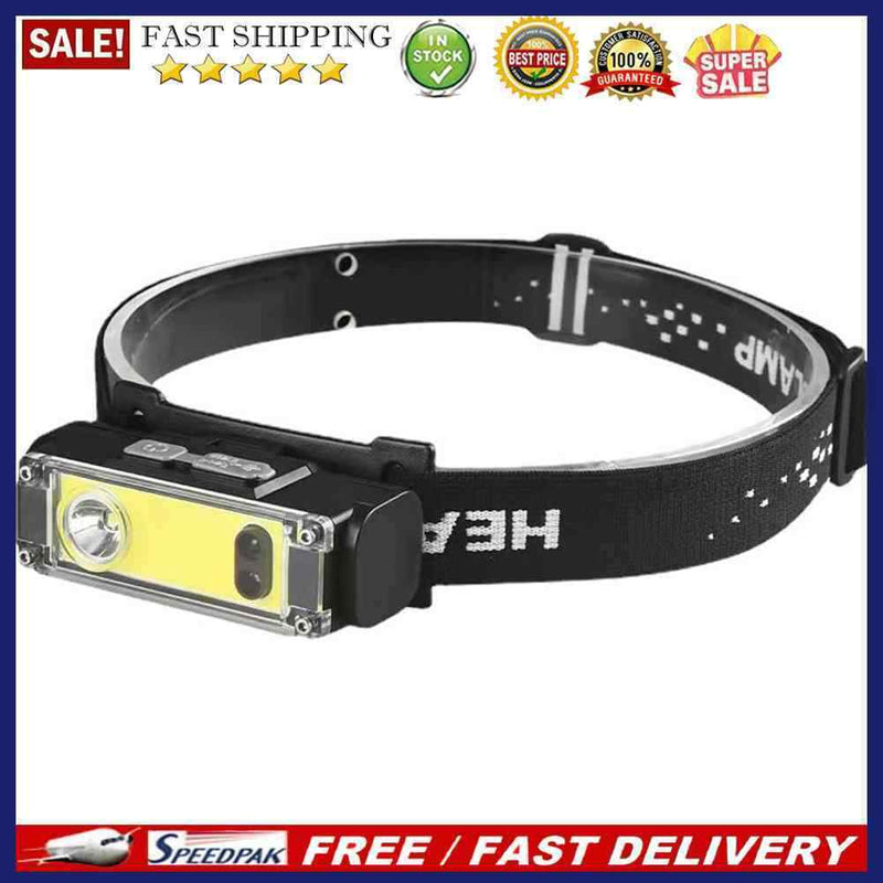 Strong Headlight Outdoor Night Fishing Red Light Headlamp Headwear Flashlig