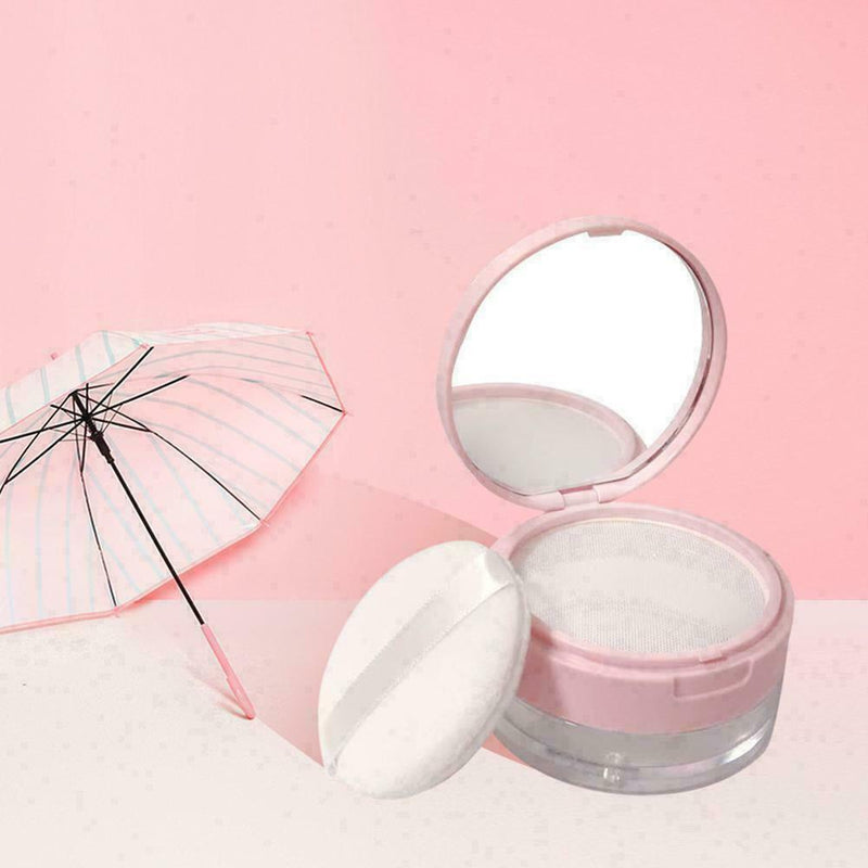 20g Empty Cosmetic Jars With Powder Sifter Loose With W8V1 7Y9I Mirror B0C0