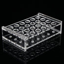 For Testing Tubes 24 Holes Test Tube Rack Holder Storage Plastic Lab. hot.