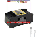 Automatic Card Shuffler Battery-Operated Electric Shuffler for Home Card Games