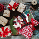 Christmas Stockings Gifts Bag Big Plush Socks Bags Xmas Socks (Snowman) Newly