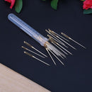 18pcs Demping 7.9cm Size Metal Iron Fine Needle Felt Hand Tools Set Han