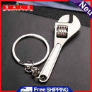 Creative Adjustable Wrench Keychain Metal Keychain