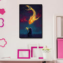 5D Diamond Painting Craft Embroidery DIY Lucky Fish Cross Stitch Needlework Set