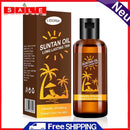Tanning Lotion Oils Body Bronzer Self Tanning Suntan Sexy Solarium Beach Tan Oil