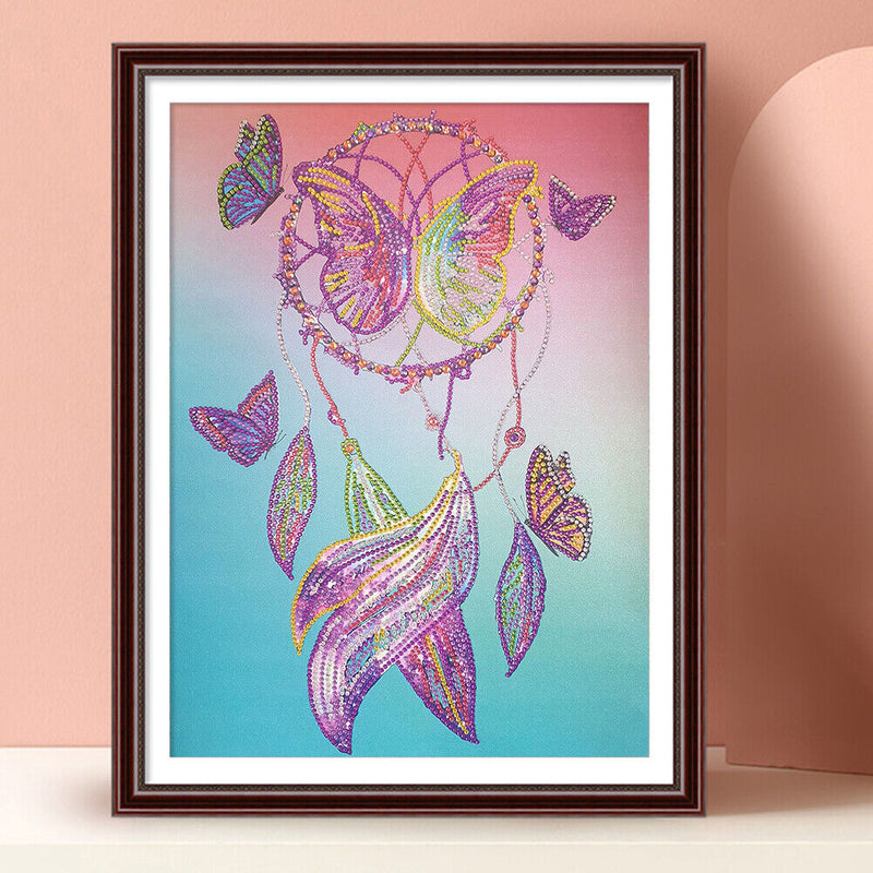 Rhinestone Special Shaped 5D DIY Picture Kit Dream Catcher Diamond Painting