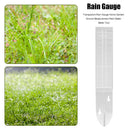 Transparent Measurement Rain Water Gauge Outdoor Garden Ground Rain Gauge Device
