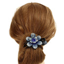 shape Dovetail Crystal Barrette Styling Tools Rhinestone Hairpin Hair Clips