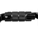 25KN O Shape Safety Auto Master Lock Carabiner Rock Climbing Buckle (Black)