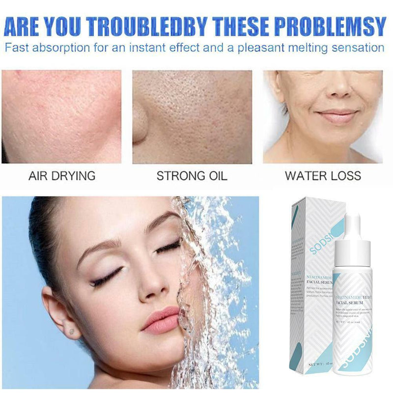 Niacinamide Yeast Facial Serum Moisturizing Anti-drying Nourishing Lifting Firmi
