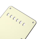 6 Holes Guitar Tremolo Cavity Cover Back Plate for ST SQ (Mint Green)
