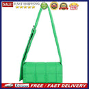 Women Nylon Cotton Soft Shoulder Bag Underarm Bag Flap Small Luxury Clutch Bag