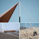 #A Practical Outdoor Camping Awning Rope Canopy Non-Slip Reflective Wind Rope