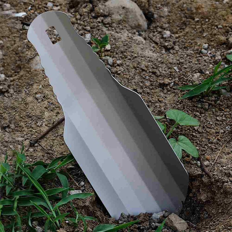 Ultralight Hand Shovel Pure Titanium Portable Digging For Camp Outdoor N6M7