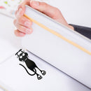 Stereo Hollow Kitten Bookmark PVC Cute Cartoon Animal Wacky Reading Marker Newly