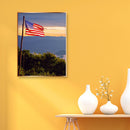 Full Drill Square Diamond Painting Kit DIY 5D American Flag Rhinestone Drawing