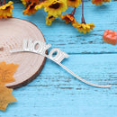 Metal Punching Stencils Stencils for DIY Scrapbooking Photo Album To You Letter F