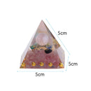 Crystal Energy Generator Orgone Pyramid Spirit Healing Orgonite Stone (A) Newly