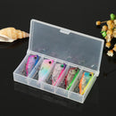 5pcs Fishing Lure Wobblers 4cm 3.5g Floating Crankbait Artificial Hard Bait
