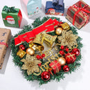 Bow-knot Garland Ornament Wall Hanging Christmas Decorations Christmas Wreath