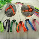 Bird Parrot Adjustable Harness & Leash Anti-bite Multicolor Light Soft  Newly