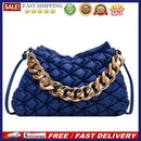Fashion Pleated Quilted Purses Women Handbags Chain Shoulder Crossbody Handbag