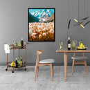 Snow Mountain Diamond Painting 5D DIY Drill Point Picture Kits for Wall Gift