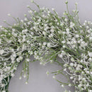 Artificial Babysbreath Wreath Garland For Party Weddings Door Fron S4H7 D4N5