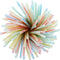 100x Straw Plastic Bendy Colourful Straws Birthday Wedding Summer Drink Party`