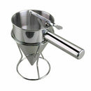 Steel Donut Cupcake Pancake-Waffle Batter CL Dispenser G4B7 H8A2