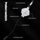 Auto Fishing Hooking PVC Automatic Spring Hook PE Line Quick Fishing Accessories