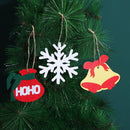 Bear Elk Ornaments Santa Claus Xmas Tree Ornaments Christmas Decoration Pendant